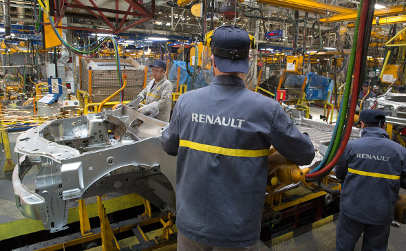 Renault компанияси Москвадаги заводи ишини бир ҳафтага тўхтатади