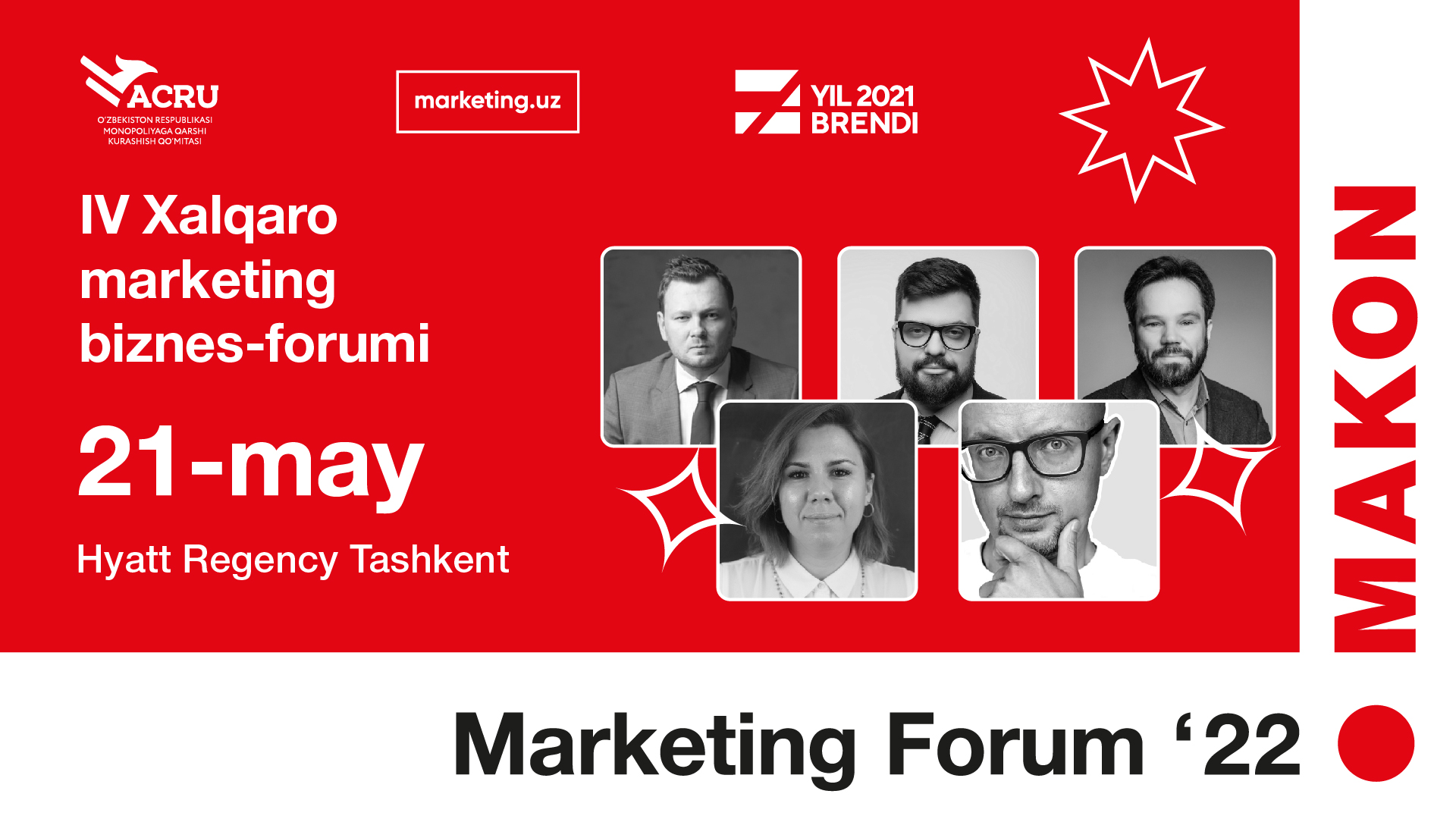 Тошкентда «Makon Marketing Forum 2022» тўртинчи халқаро маркетинг бизнес-форуми бўлиб ўтади