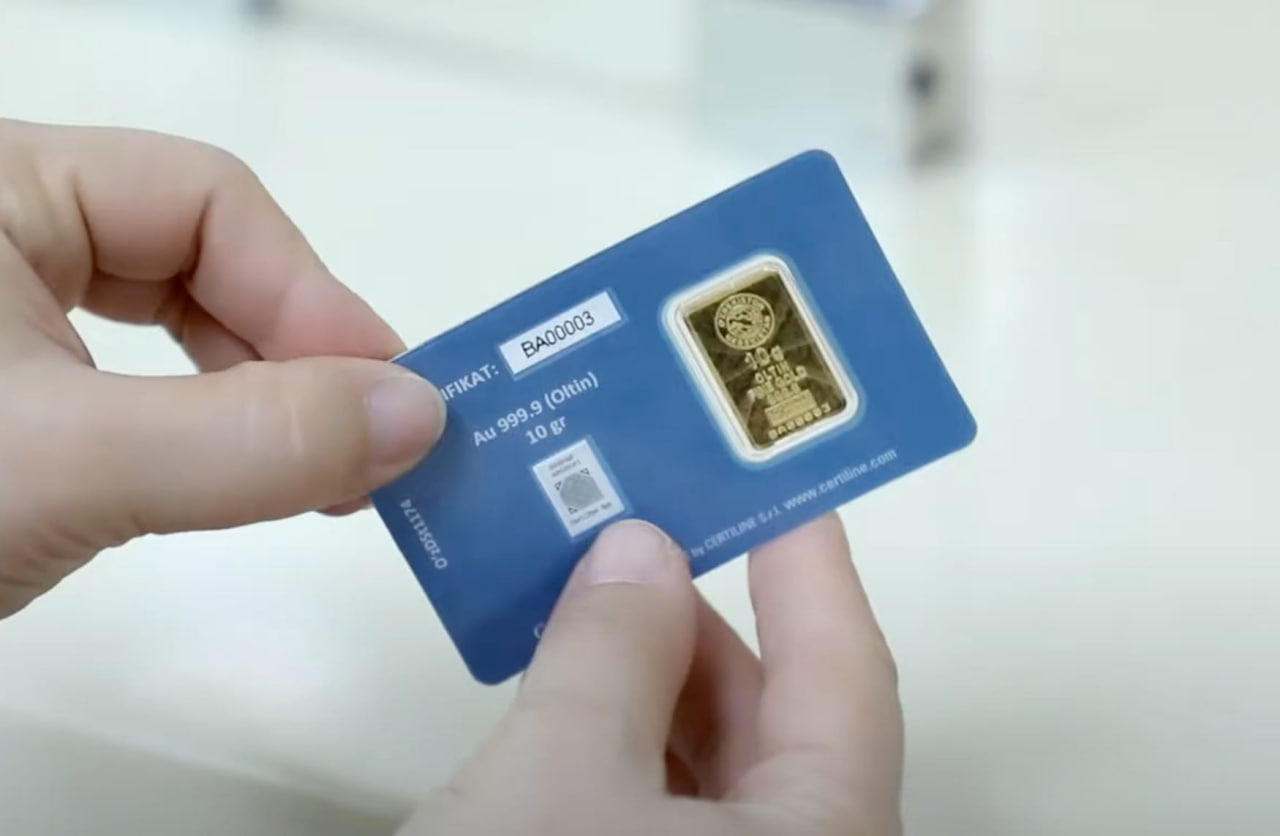 Ўзбекистонда олтин қуймалар нархи пастлади